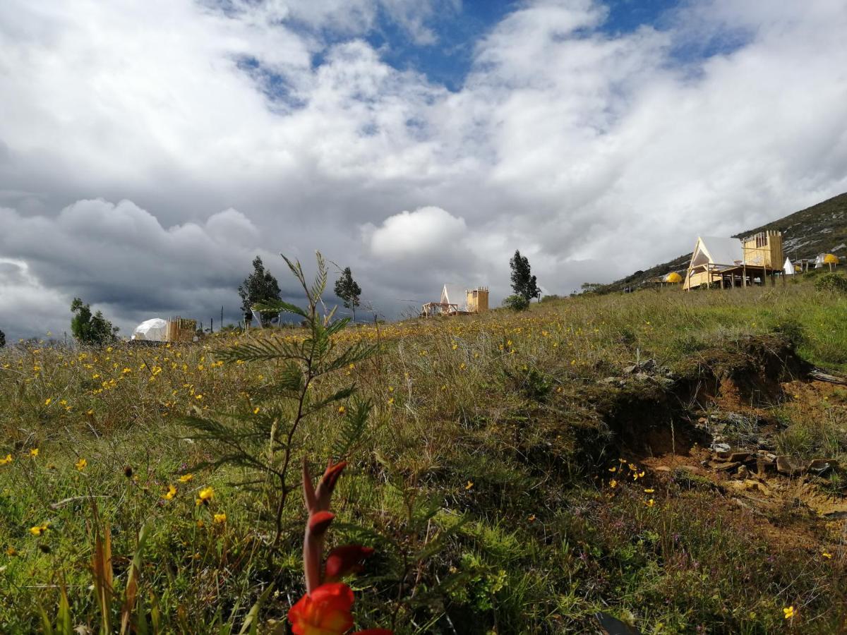 Andes Glamping Hotel Guatavita Buitenkant foto