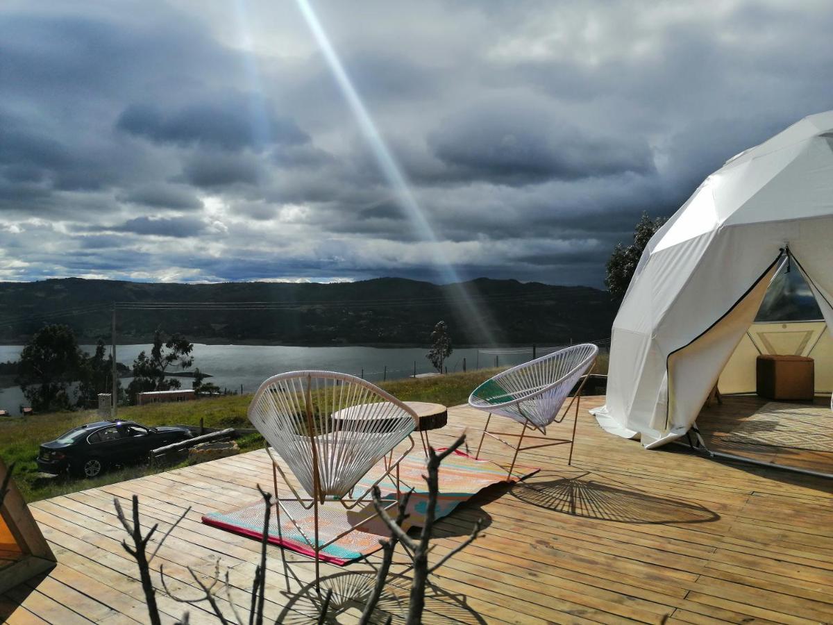 Andes Glamping Hotel Guatavita Buitenkant foto