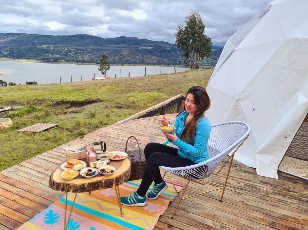 Andes Glamping Hotel Guatavita Buitenkant foto