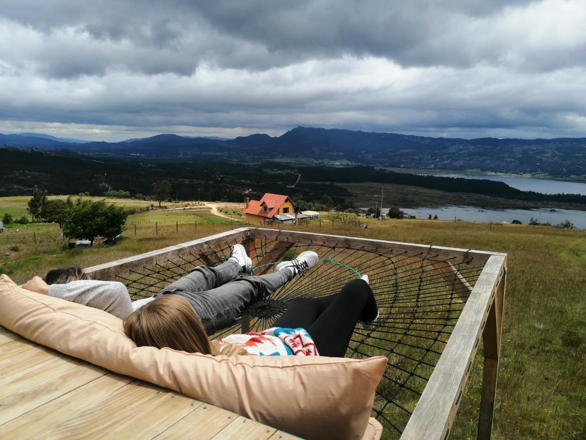 Andes Glamping Hotel Guatavita Buitenkant foto