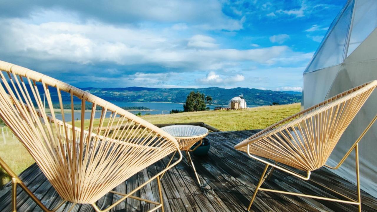 Andes Glamping Hotel Guatavita Buitenkant foto