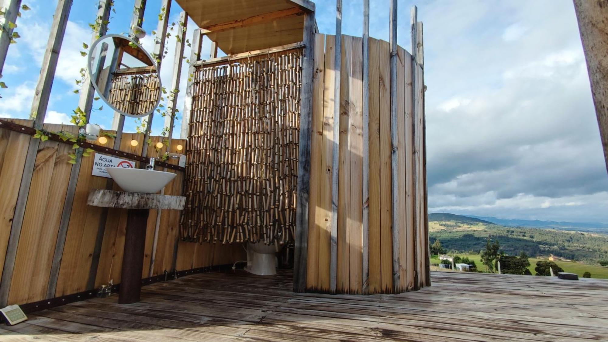 Andes Glamping Hotel Guatavita Buitenkant foto