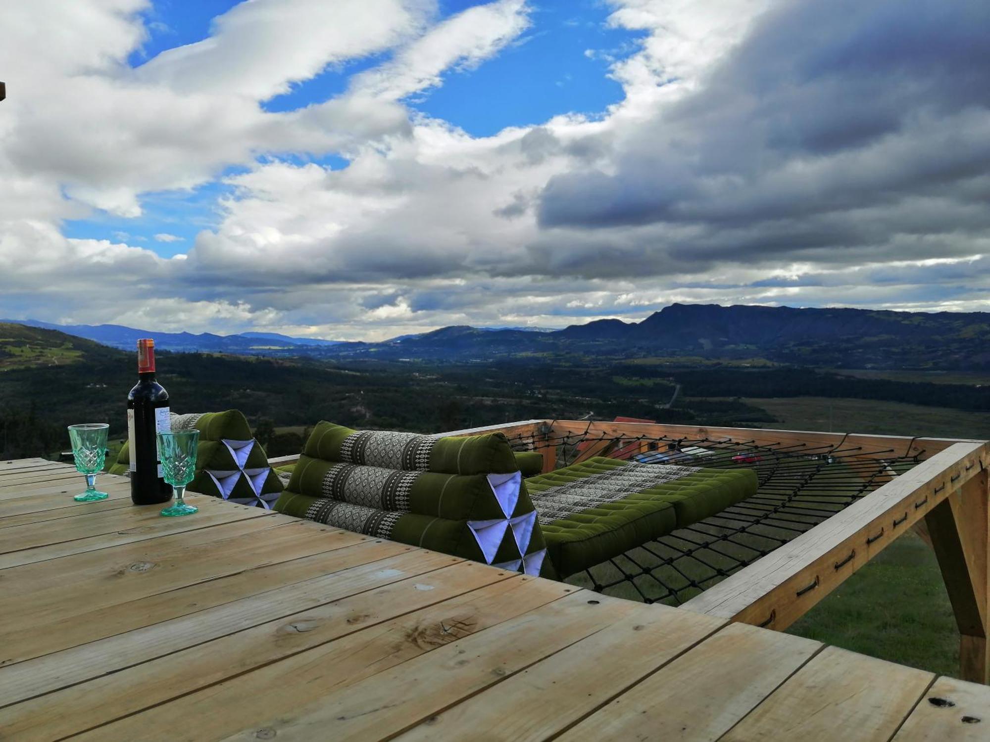 Andes Glamping Hotel Guatavita Buitenkant foto